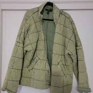 Quilted dolman jacket